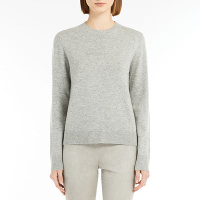 S MAXMARA Fedora Sweater in Medium Grey