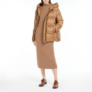 Seia Quilted Jacket in Caramel