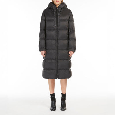 Seipa Quilted Coat in Black