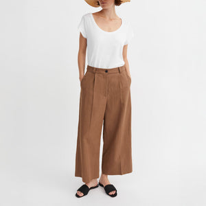 Emmeri Trousers in Warm Brown