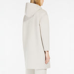 Zurca Viscose Jersey Jacket in Ecru