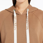 Ospite Jersey Hoodie in Camel