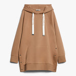 Ospite Jersey Hoodie in Camel