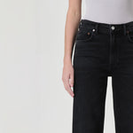 Ren High Rise Wide Leg Jeans in Hush