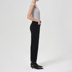 Ren High Rise Wide Leg Jeans in Hush