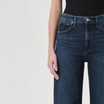 Ren High Rise Wide Leg Jeans in Echo