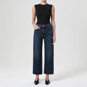 Ren High Rise Wide Leg Jeans in Echo