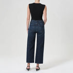 Ren High Rise Wide Leg Jeans in Echo