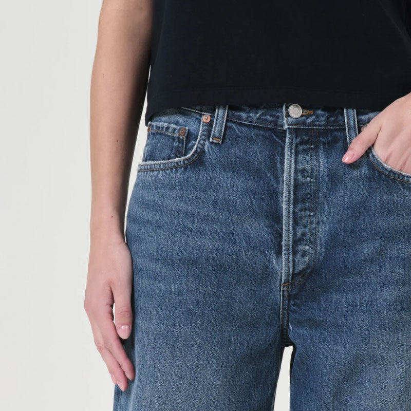 Low Slung Baggy Jeans in Essence