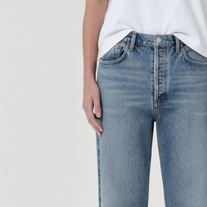 Fran Low Slung Straight Leg Jeans in Invention