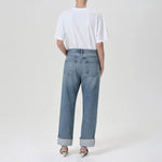 Fran Low Slung Straight Leg Jeans in Invention