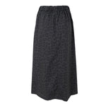 Abbie Leo Skirt in Grey leopard