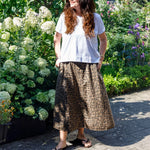 Abbie Leo Skirt in Leopard