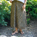 Abbie Leo Skirt in Leopard