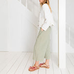 BONTE Aide Trouser in Green Gingham