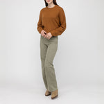 Oaklynn Boxy Heavy Knit Jumper in Astana Camel