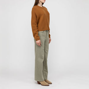 Oaklynn Boxy Heavy Knit Jumper in Astana Camel