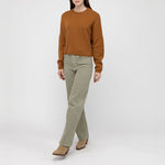 Oaklynn Boxy Heavy Knit Jumper in Astana Camel