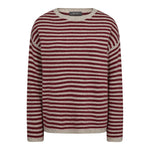 MMKhai Stripe Knit in Garnet