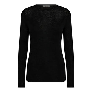 MMBouch Roll Neck Knit in Black