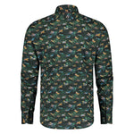 Aeroplane Shirt in Dark Green