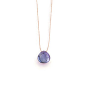 WANDERLUST LIFE Fine Cord Necklace in Alexandrite Quartz