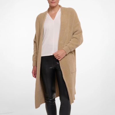 RINO & PELLE Arline Long Cardigan in Desert