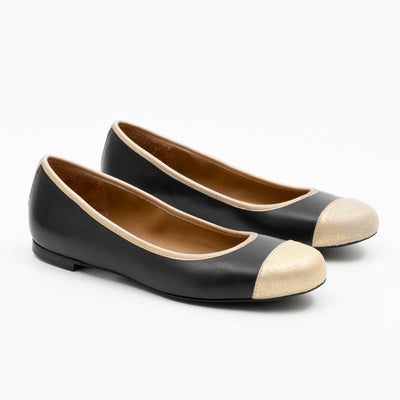 NEMONIC Platino Pumps in Bambina/Negro