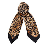 Dalby Satin Scarf in Leopard