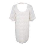 Gatsby Dress in Off White