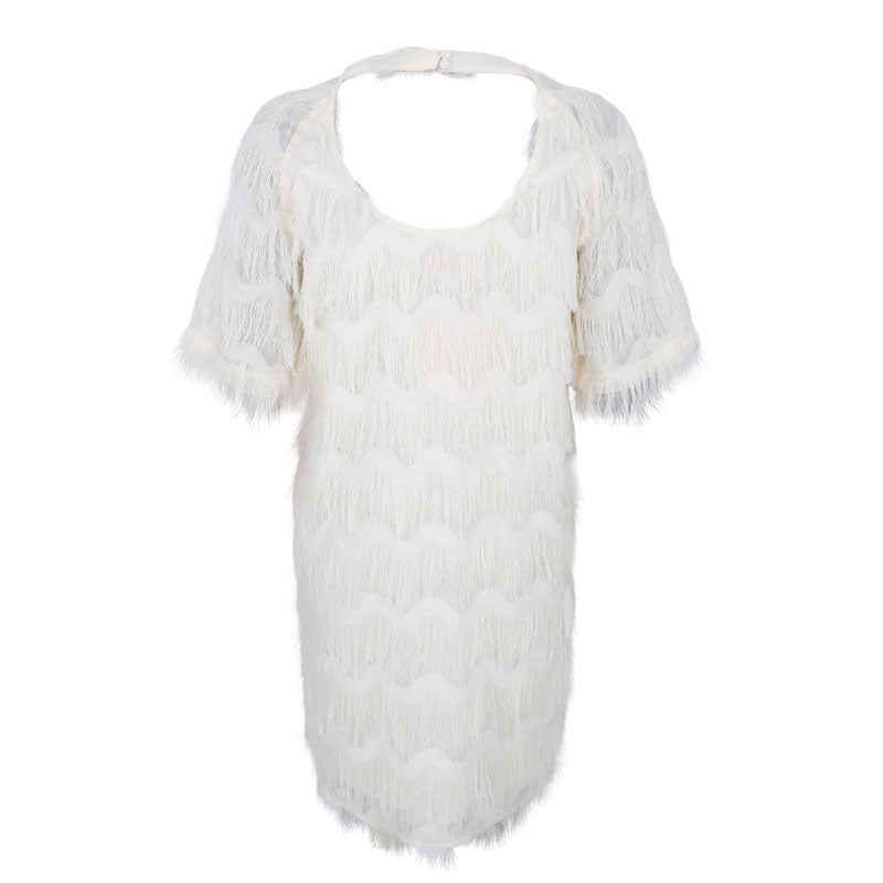 Gatsby Dress in Off White