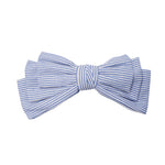 Matilda Bow Hair Clip in Light Blue