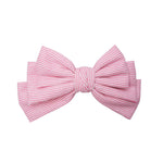 Matilda Bow Hair Clip in Light Pink