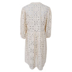 Sisi Lace Dress in Creme