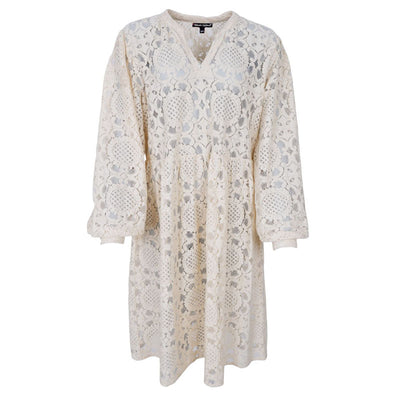 Sisi Lace Dress in Creme