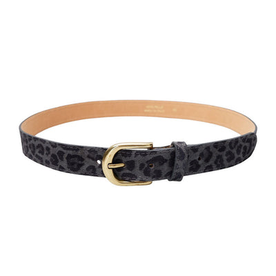 Smilla Suede Belt in Grey