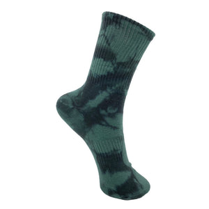 Tokyo Tie Dye Socks in Teal