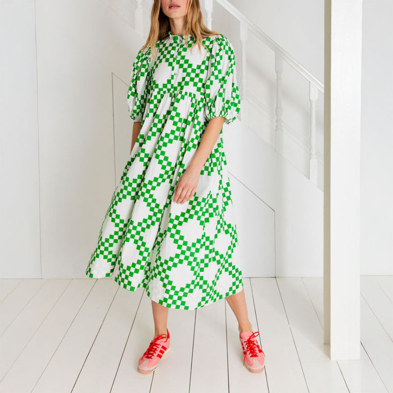 BONTE Briony Dress in Apple Green