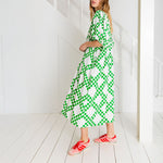 BONTE Briony Dress in Apple Green