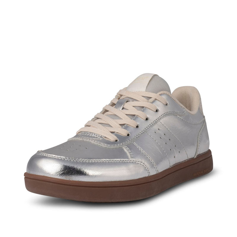 Bjork Leather Sneakers in Silver