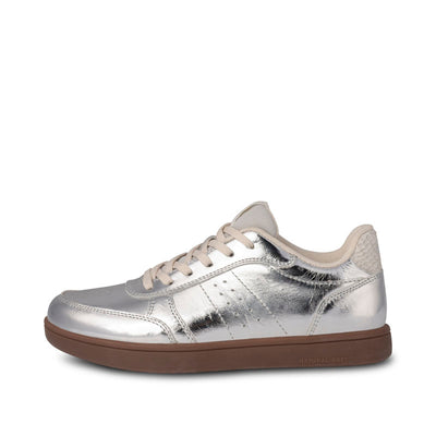 Bjork Leather Sneakers in Silver