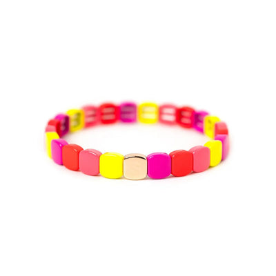 Colourful Midi Pepsi Bracelet in Multi