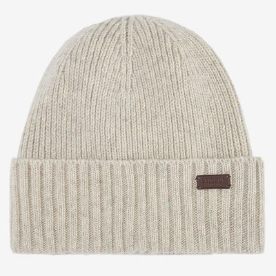 Carlton Beanie Hat in Light Grey