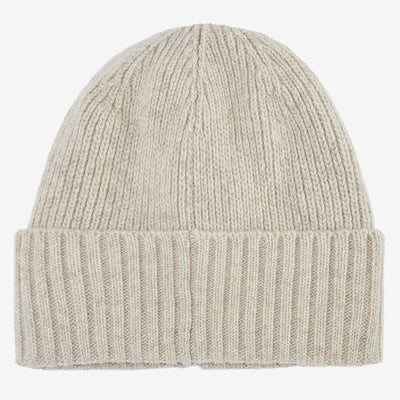 Carlton Beanie Hat in Light Grey