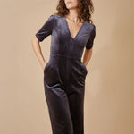 Clan Jumpsuit in Charcoal