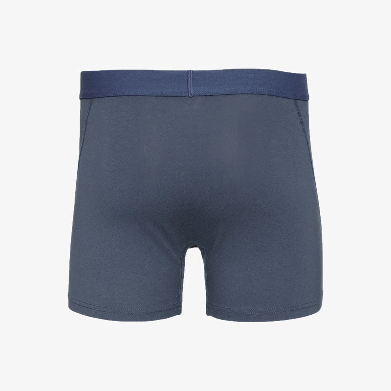 Classic Organic Boxer Briefs in Petrol Blue