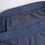 Classic Organic Boxer Briefs in Petrol Blue