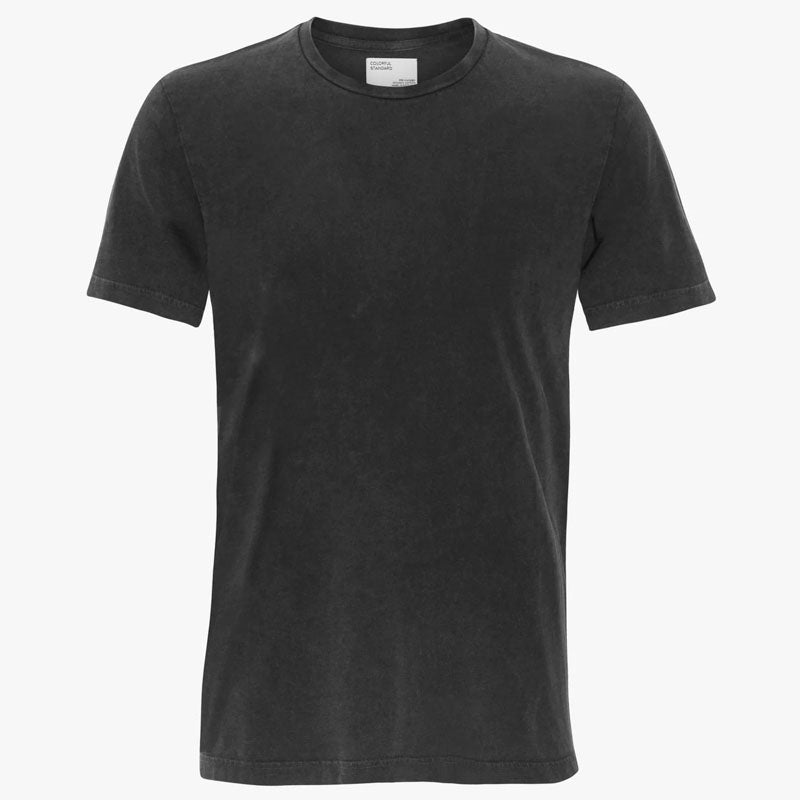 Classic Organic T Shirt in Faded Black