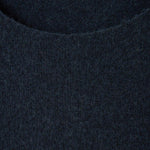 Damsville Boat Neck Knit in Navy Blue