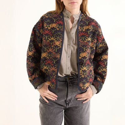 Daria Ceylon Jacquard Jacket in Multi